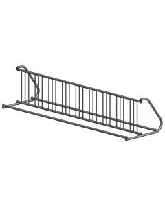 Curved Frame Bike Rack-133Wx