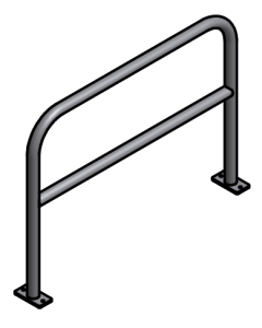 Bike Rack - "U" 48Wx36H