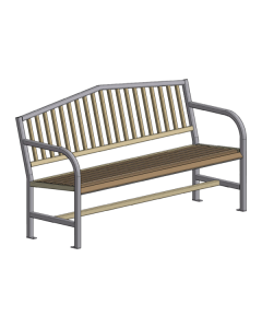 Park Bench w/Arms 72"