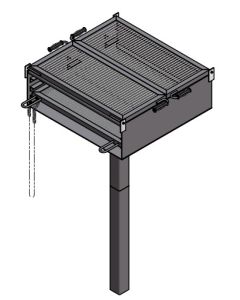 Open Top Park Grill