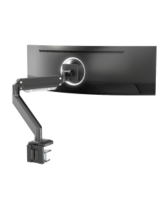 Vivo Pneumatic Arm Single Ultrawide Monitor Desk Mount - Up to 49" Screens