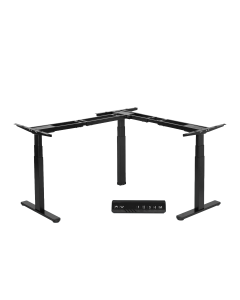 Electric Multi Motor Corner Desk Frame with Memory Controller