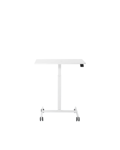White 28" Pneumatic Mobile Workstation