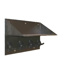Shelf w/4 Safety Hooks 10GA