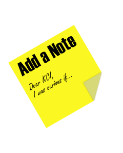 Add A Note to your quote request.