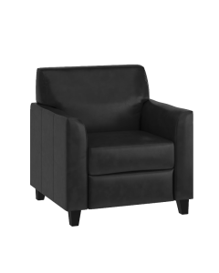 Hercules Diplomat Series Black LeatherSoft Chair