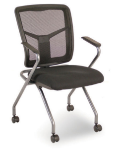 Cool Mesh / Nesting Chair W/Titanium Frame