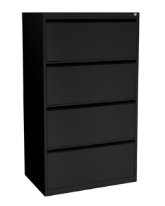 4 Drawer with Lock 36" Wide
