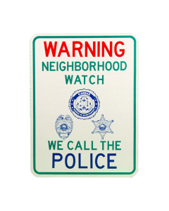 18x24 Neighborhood Watch Sign (Police)