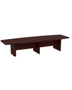 Innovate Series Boat Shaped Conference Table - 10' - Panel Base