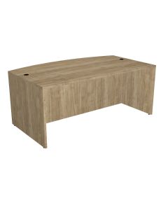 Innovate Series Bowfront Desk Shell 71" x 36/41"