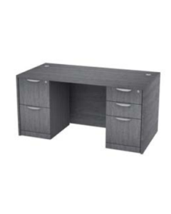 Innovate Series Double Deluxe Pedestal Desk Typical