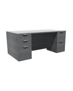 Elevate Series Double Deluxe Pedestal Desk Typical